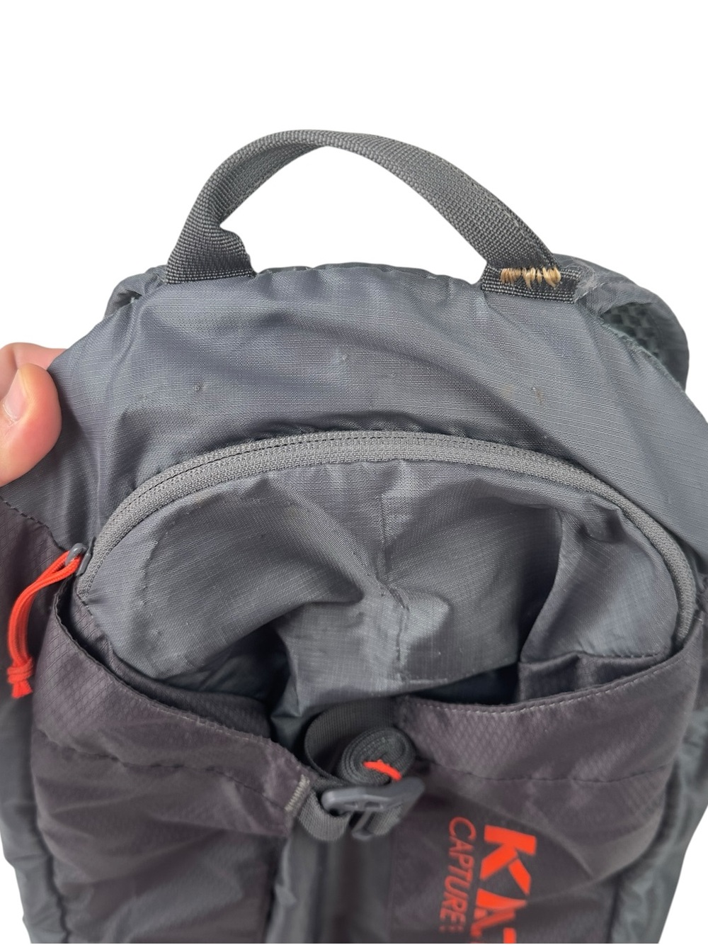 Kelty Capture 15L Backpack Gray Lightweight Hiking Daypack Trail Pack - Picture 2 of 9